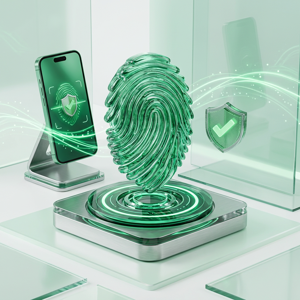 KYC verification step 3: Biometric scan