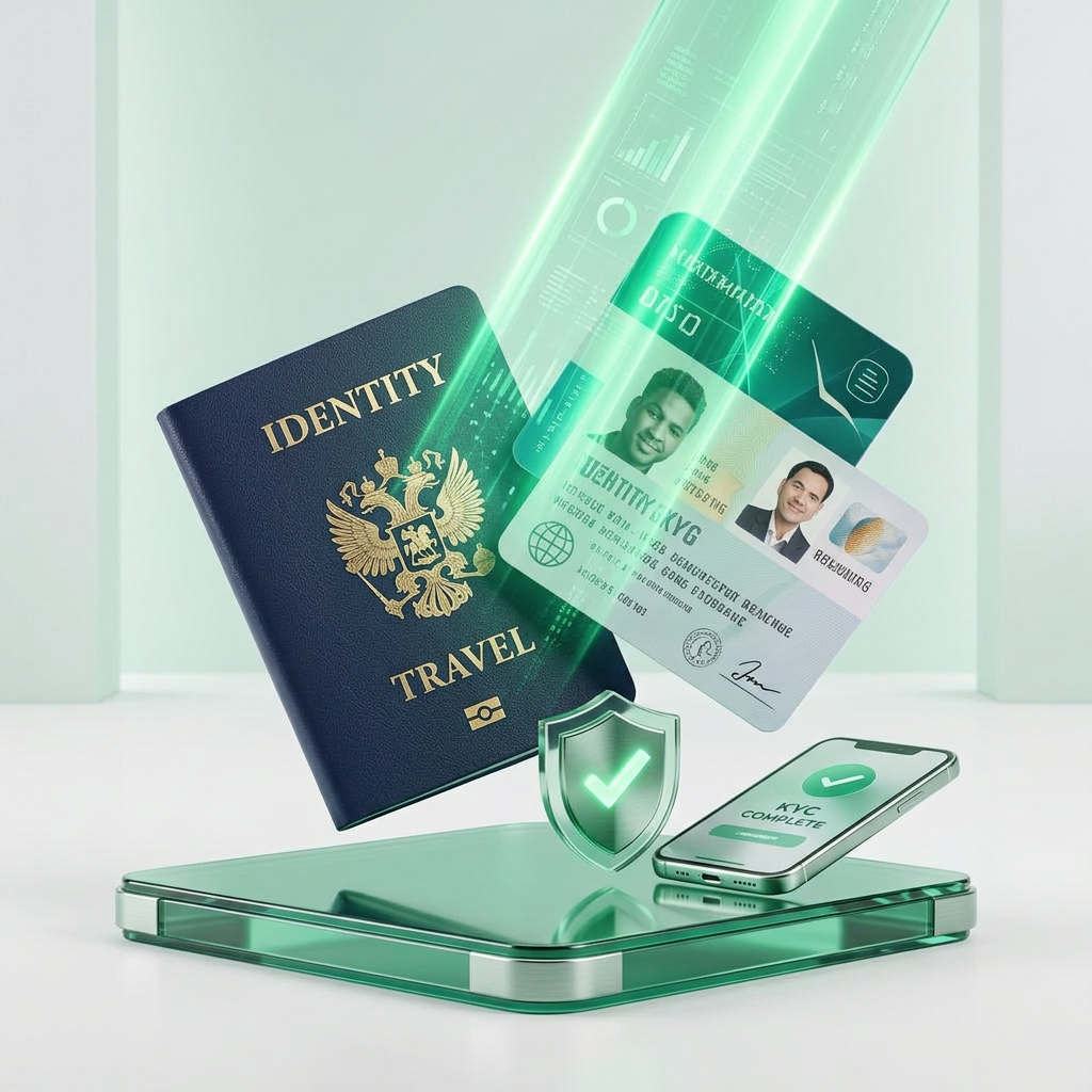 KYC verification step 1: Document check